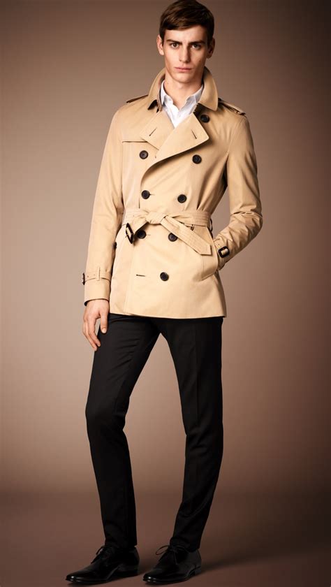 burberry trench coat slim fit uomo|Designer Trench Coats for Men .